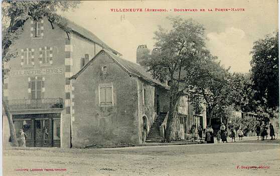 Villeneuve d`Aveyron - Boulevard de la Porte Haute